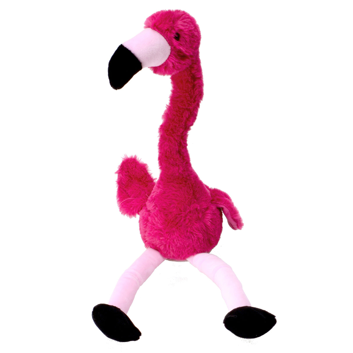 Laber-Flamingo Stofftier mit Sprachwiedergabe