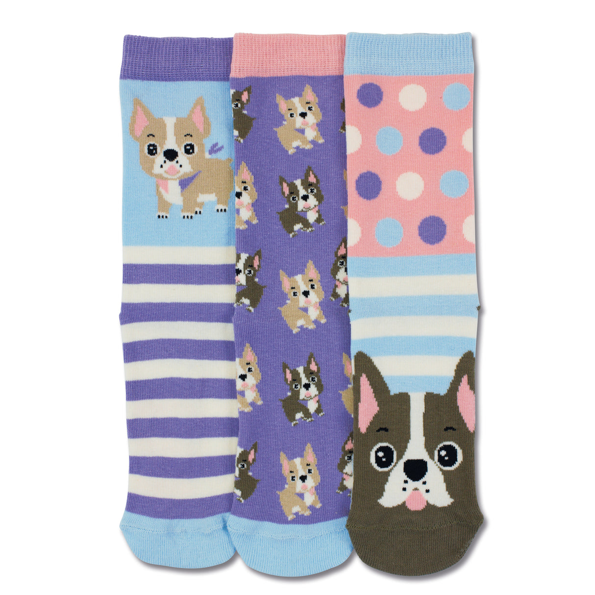 Oddsocks Hund Woof Socken in 30,5-38,5 im 3er Set