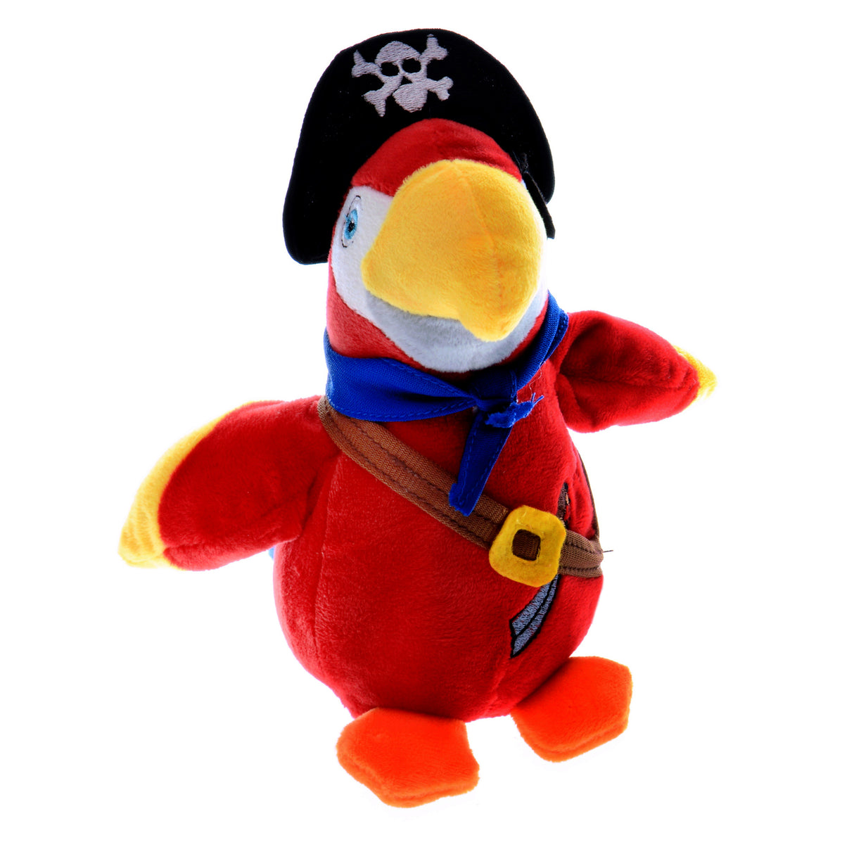 Laber Piraten Papagei Kuscheltier mit Sprachwiedergabe
