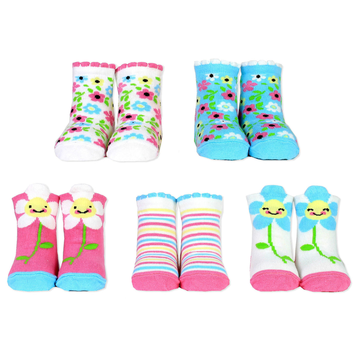 Daisy Cucamelon Socken für Kleinkinder (5 Paar)