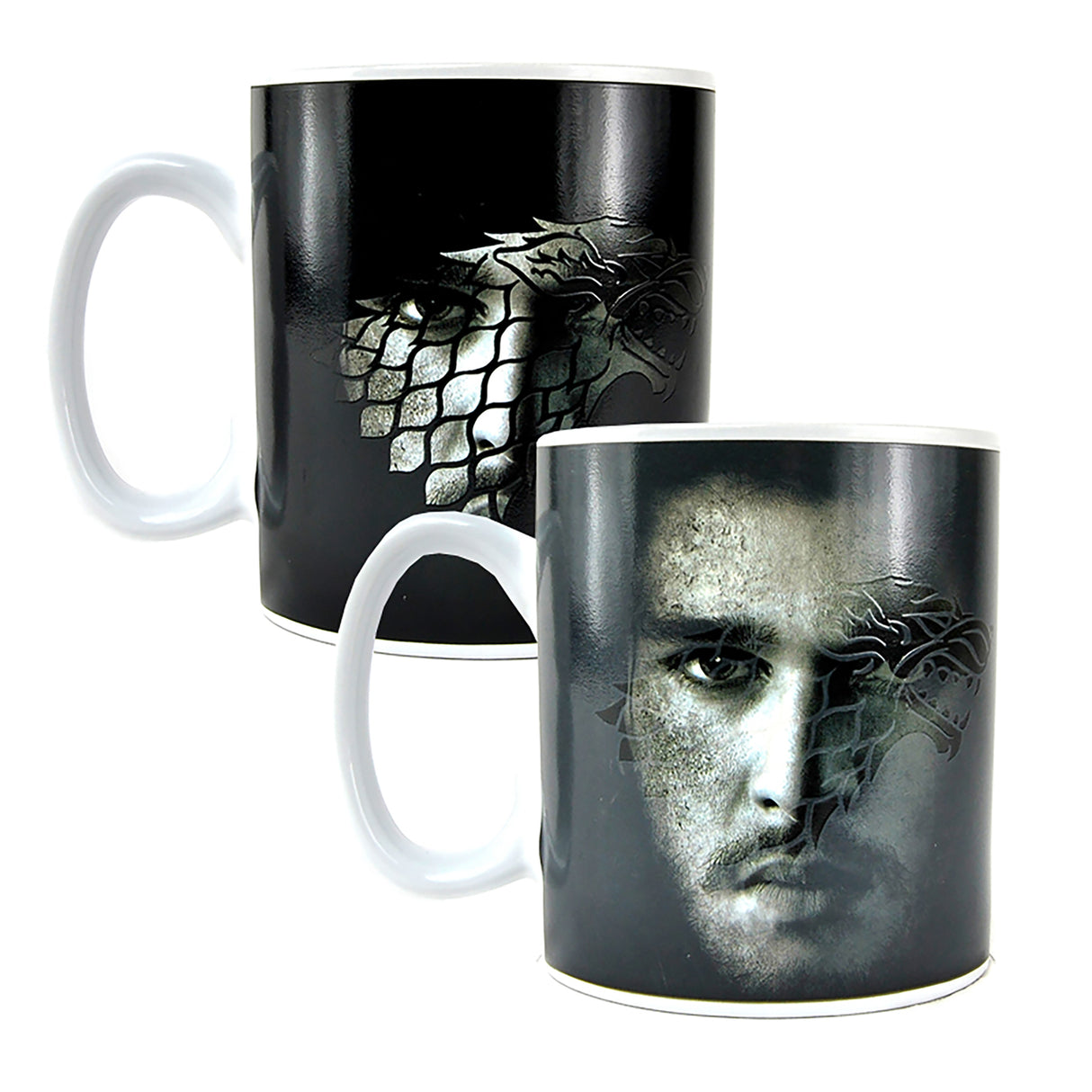 Game of Thrones Jon Snow Kaffeebecher mit Wärmeeffekt