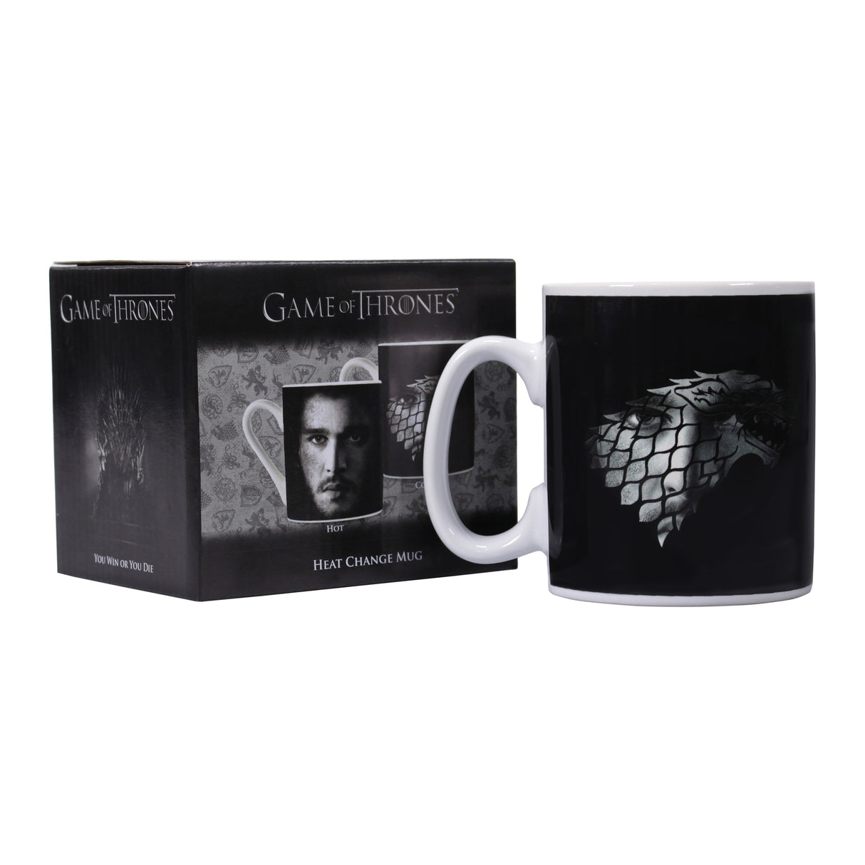 Game of Thrones Jon Snow Kaffeebecher mit Wärmeeffekt
