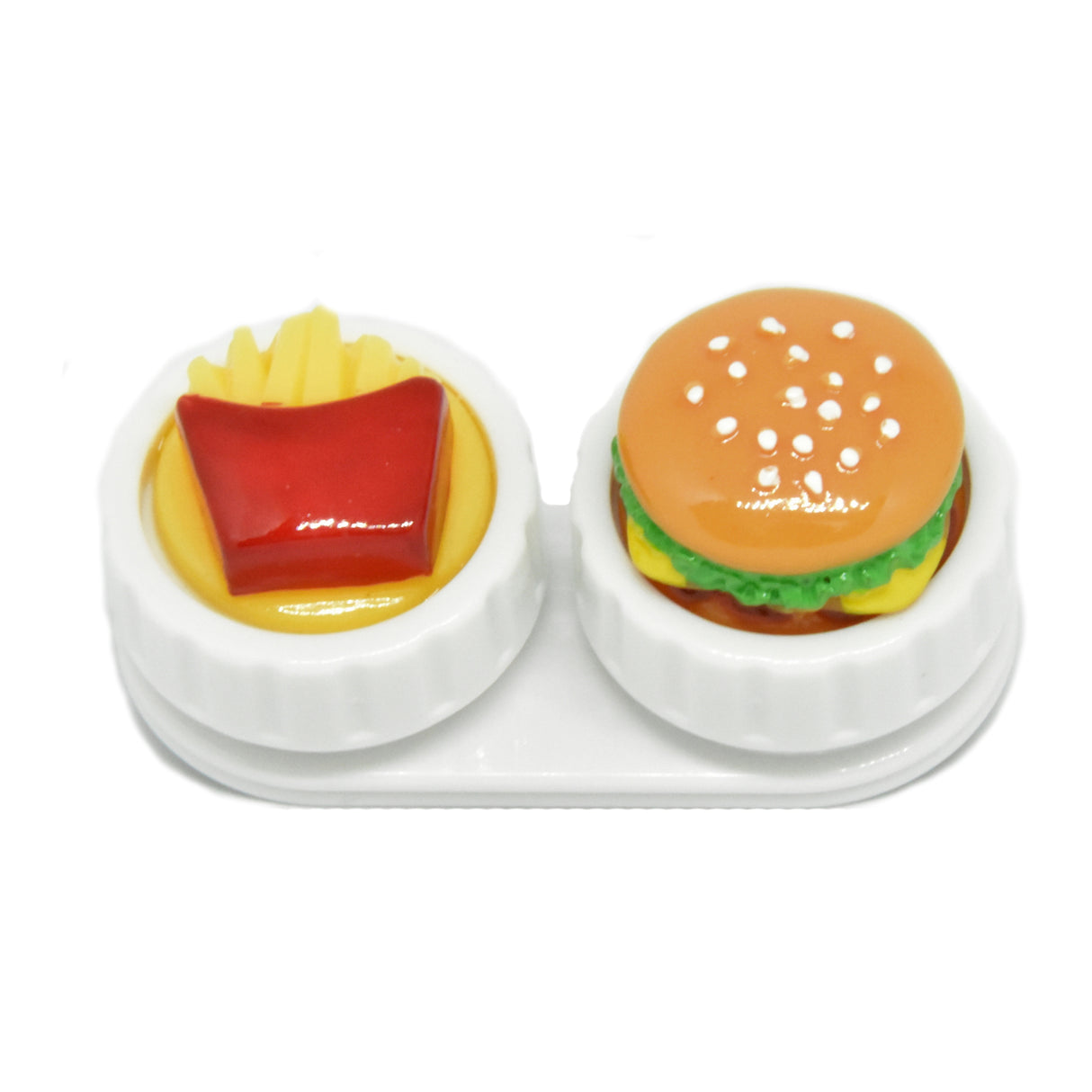 Fast Food Kontaktlinsenbehälter