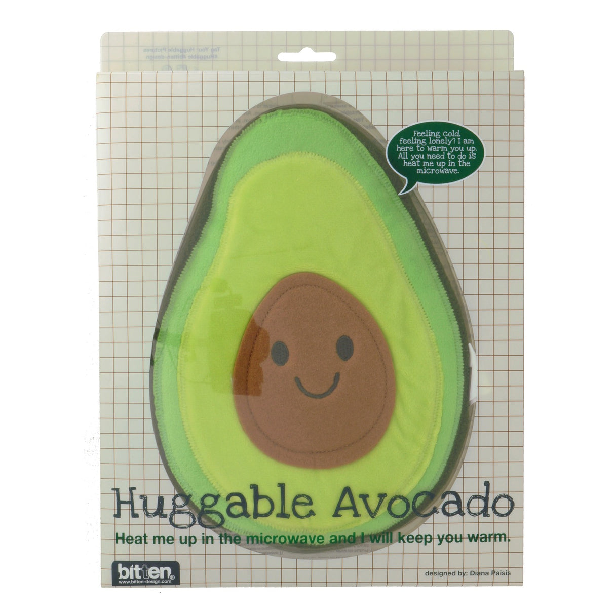 Avocado Körnerkissen mit Lavendelduft