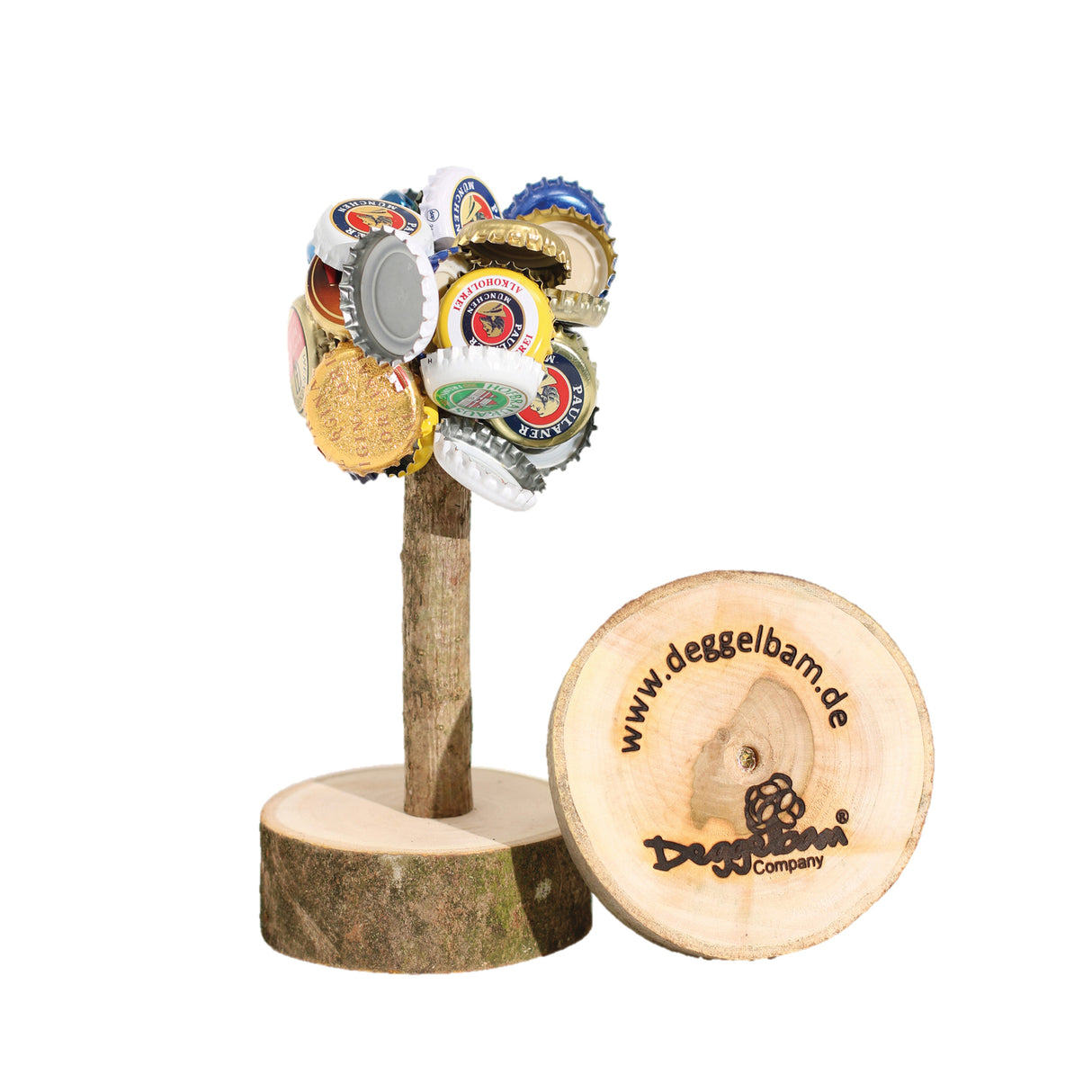 Deckelbaum Partyspiel aus echtem Holz