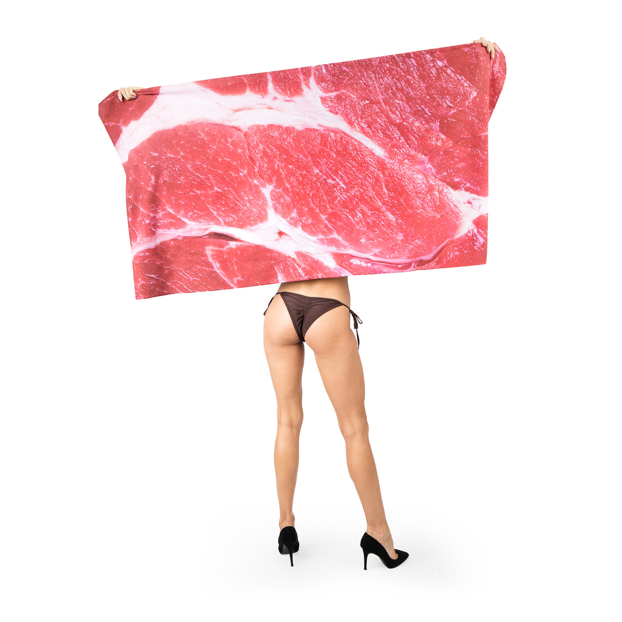 Fleisch Badetuch