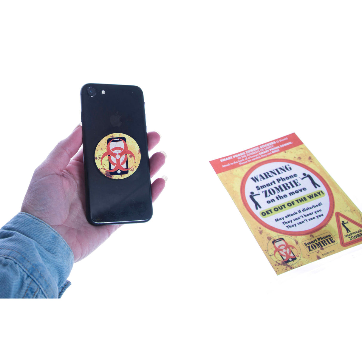 Smartphone Zombie Sticker im 8er Set