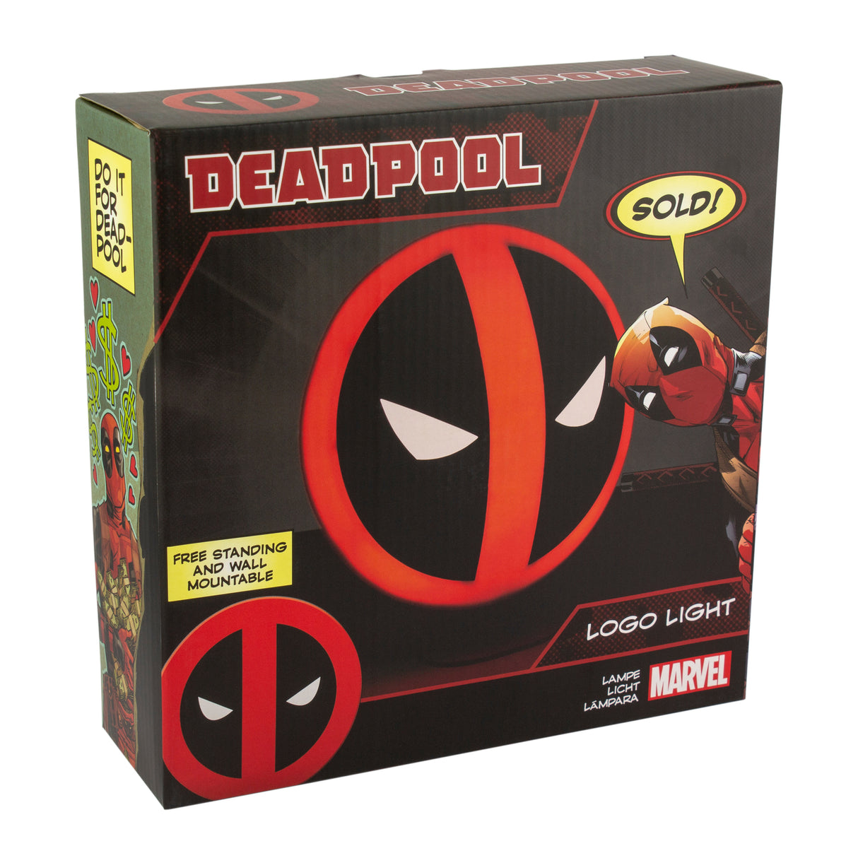 Deadpool Logo Dekolampe