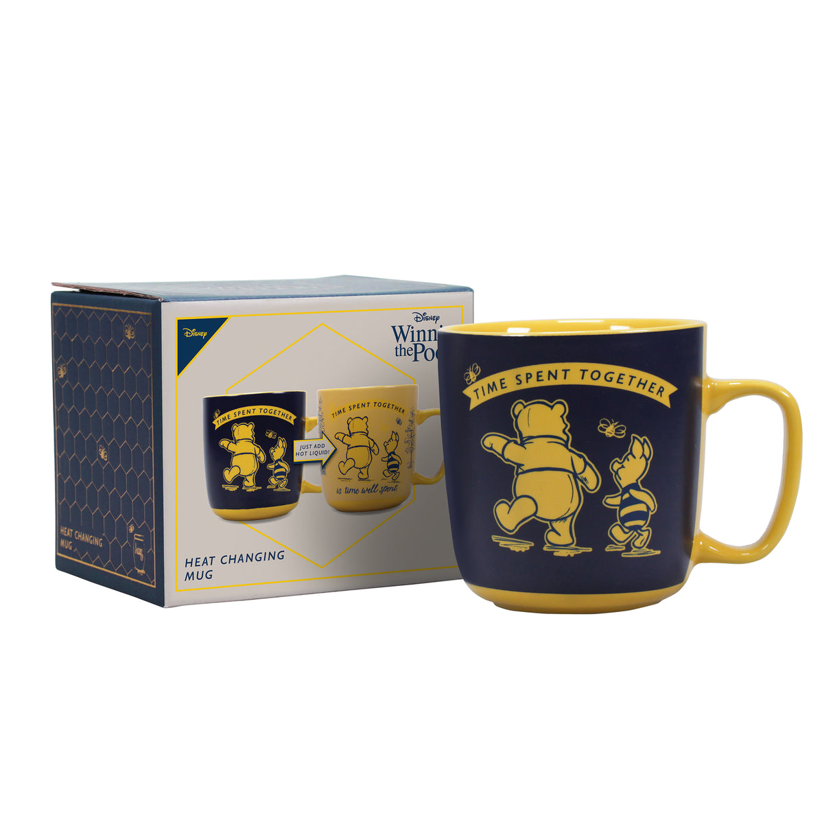 Winnie Puuh und Ferkel Kaffeebecher mit Wärmeeffekt