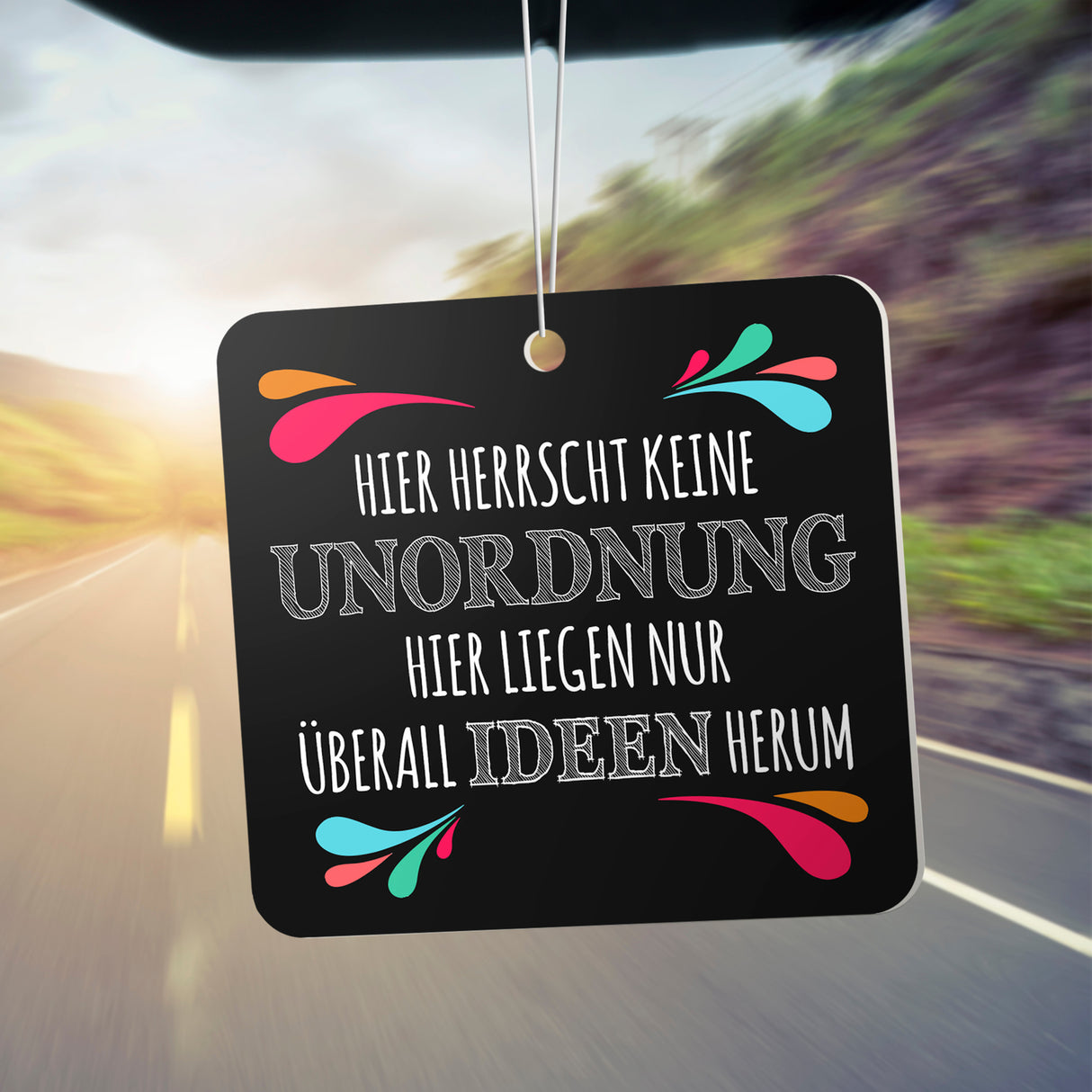 Hier herrscht keine Unordnung Lufterfrischer