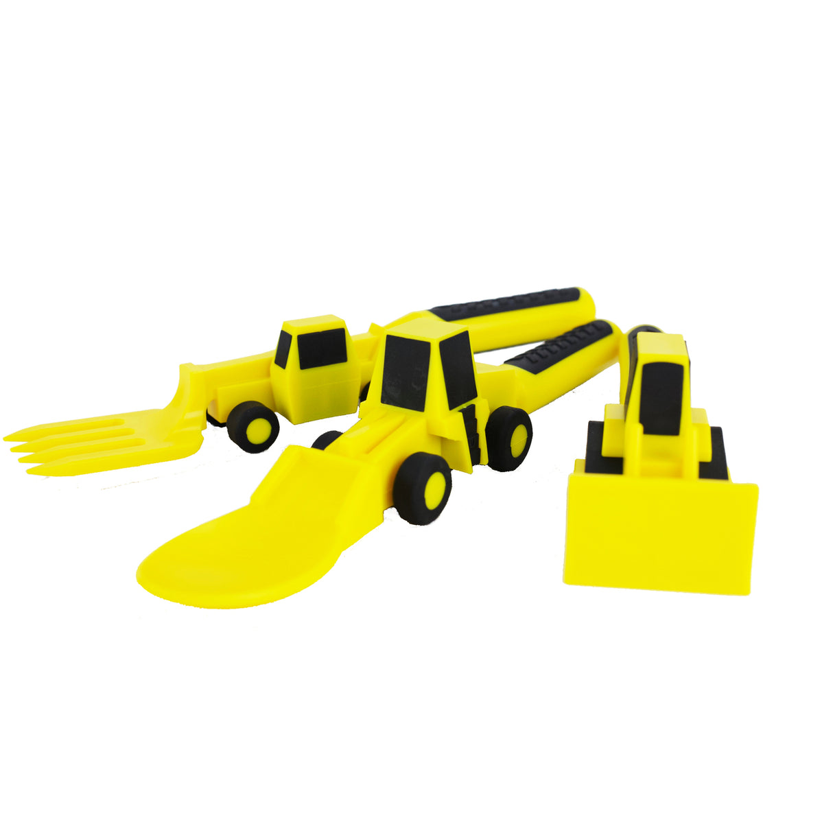 Constructive Eating Baustelle Kinderbesteck Set