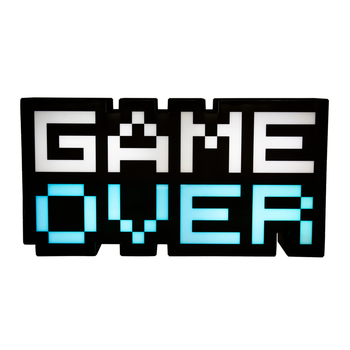 Game Over Retro Dekolampe mit Farbwechsel
