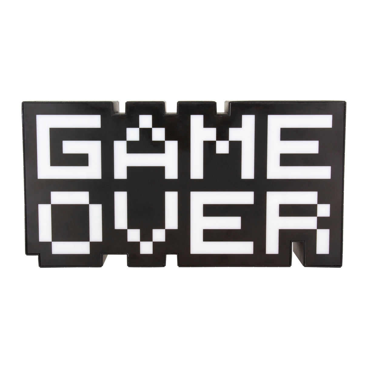 Game Over Retro Dekolampe mit Farbwechsel