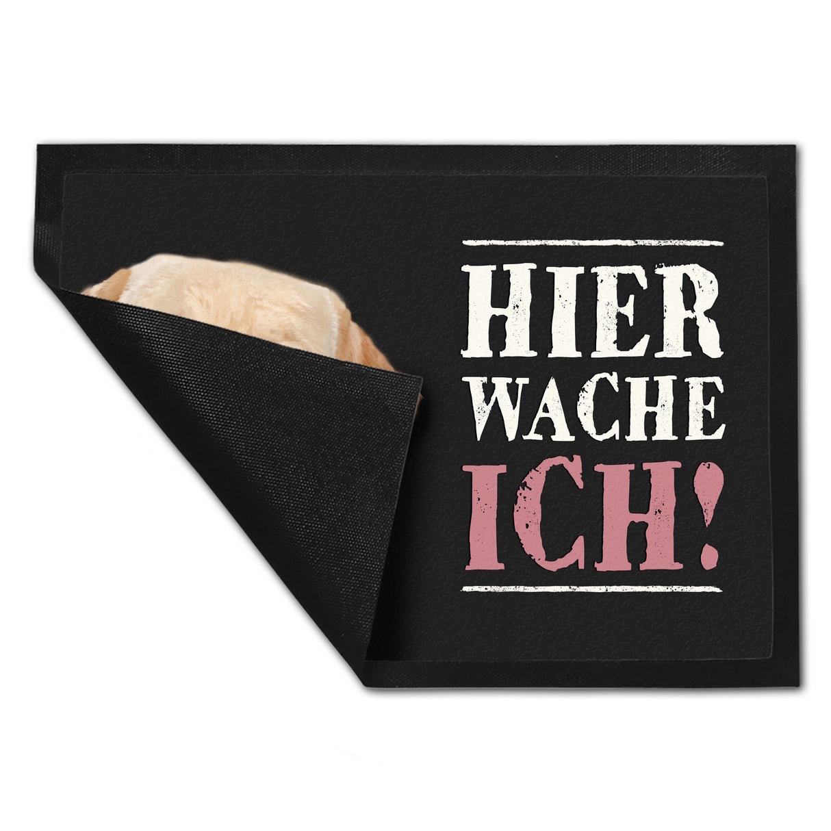 Hier wache ich! Labrador Fußmatte