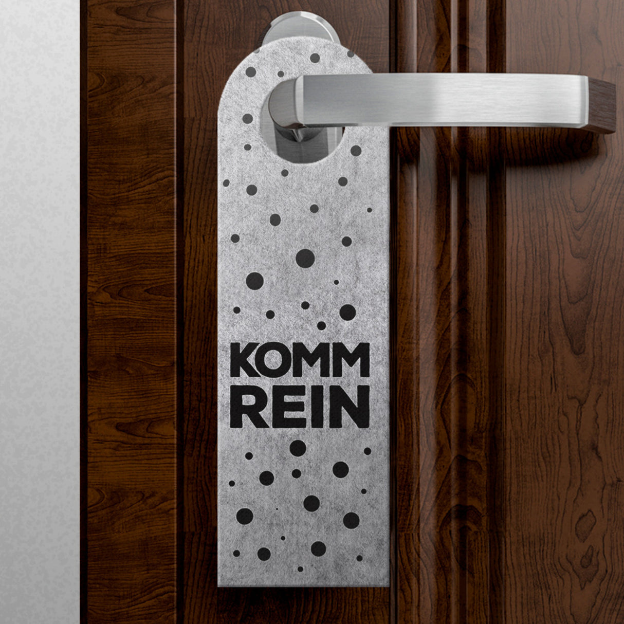 Bitte nicht stören, ich schaue Fußball - Komm rein Türhänger