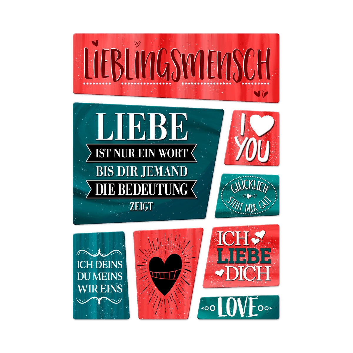 Liebes 8er Set Jetzt Liebe verschenken! trendaffe.de