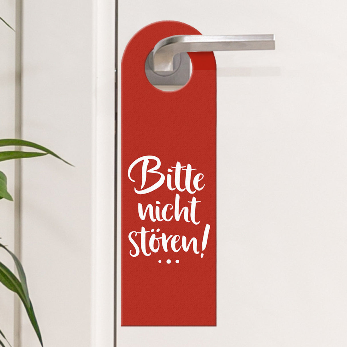 Nicht stören oder Komm rein Türhänger mit Gesichtern Büro Arbeit Geschäft Bürotüre