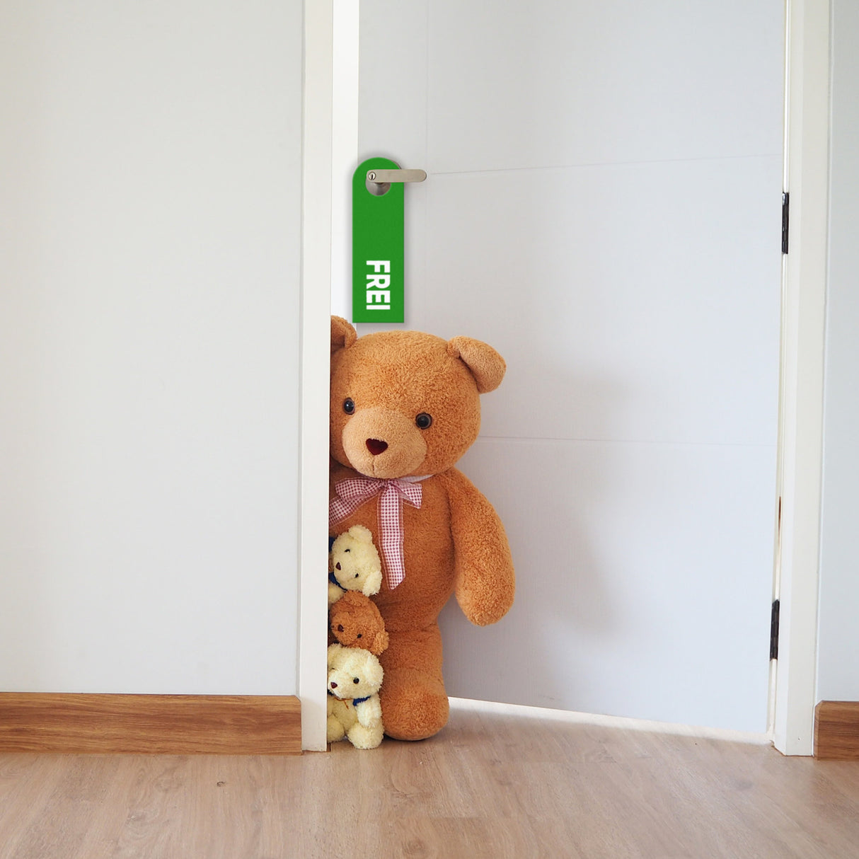 Besetzt oder Frei Türhänger für die Toilettentüre - Klo WC Toilette Toilettentür Klopapier