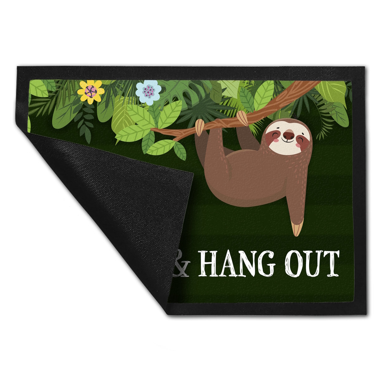Come in and hang out Faultier Fußmatte