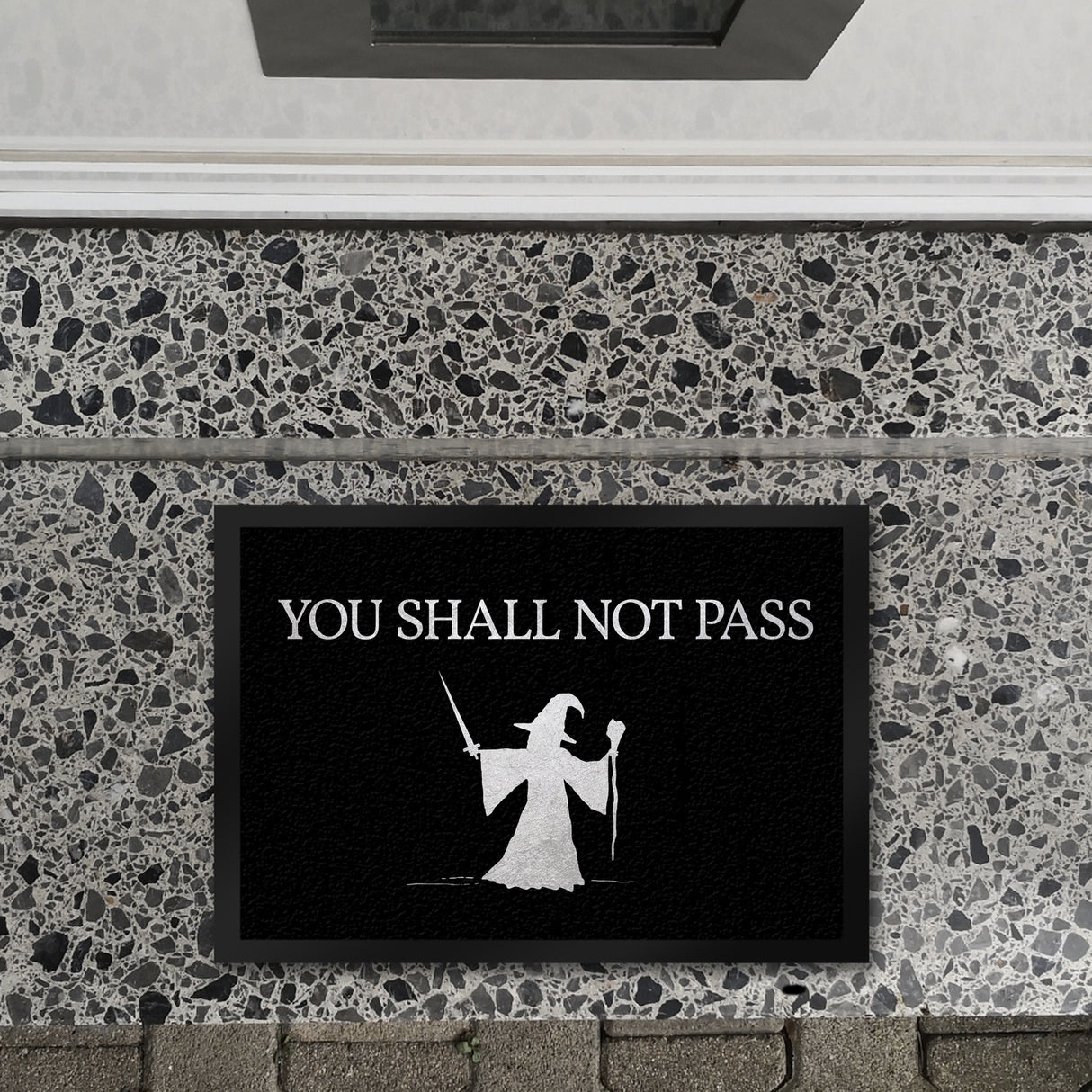 You shall not pass Zauberer Fußmatte