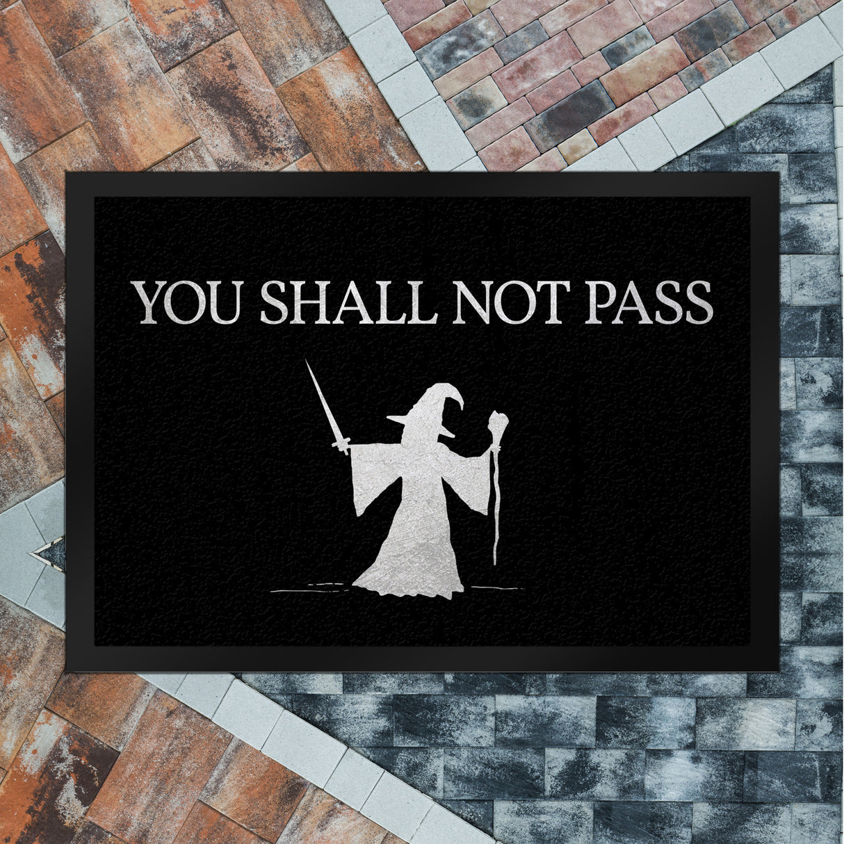 You shall not pass Zauberer Fußmatte