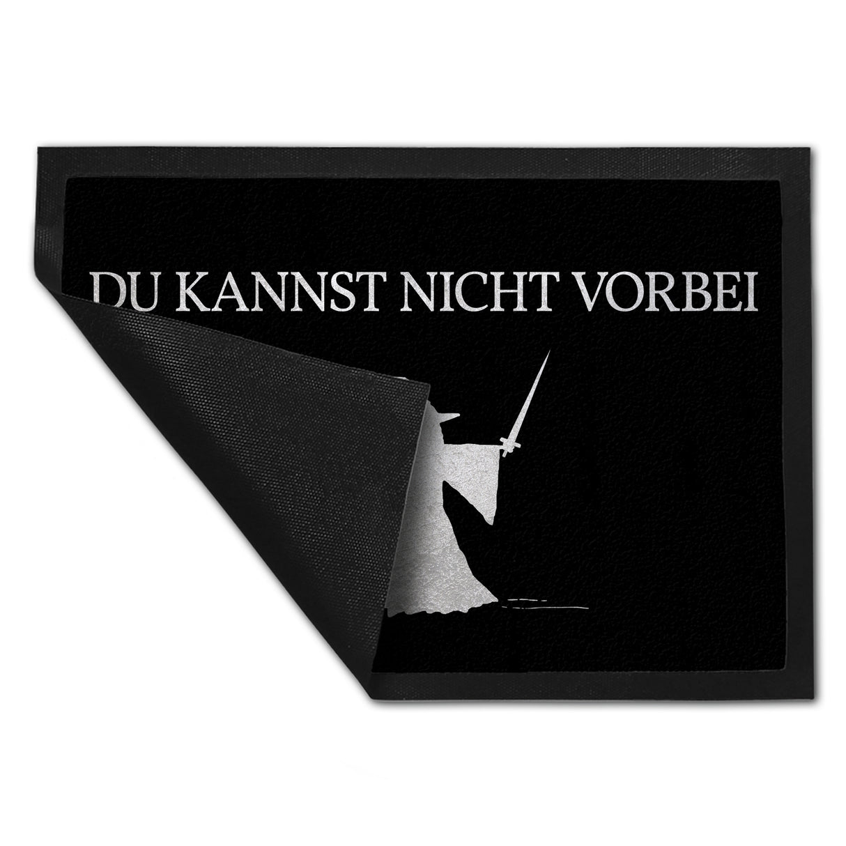 Du kannst nicht vorbei Fußmatte