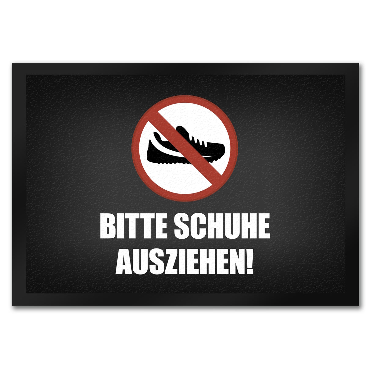 Bitte Schuhe ausziehen Fußmatte