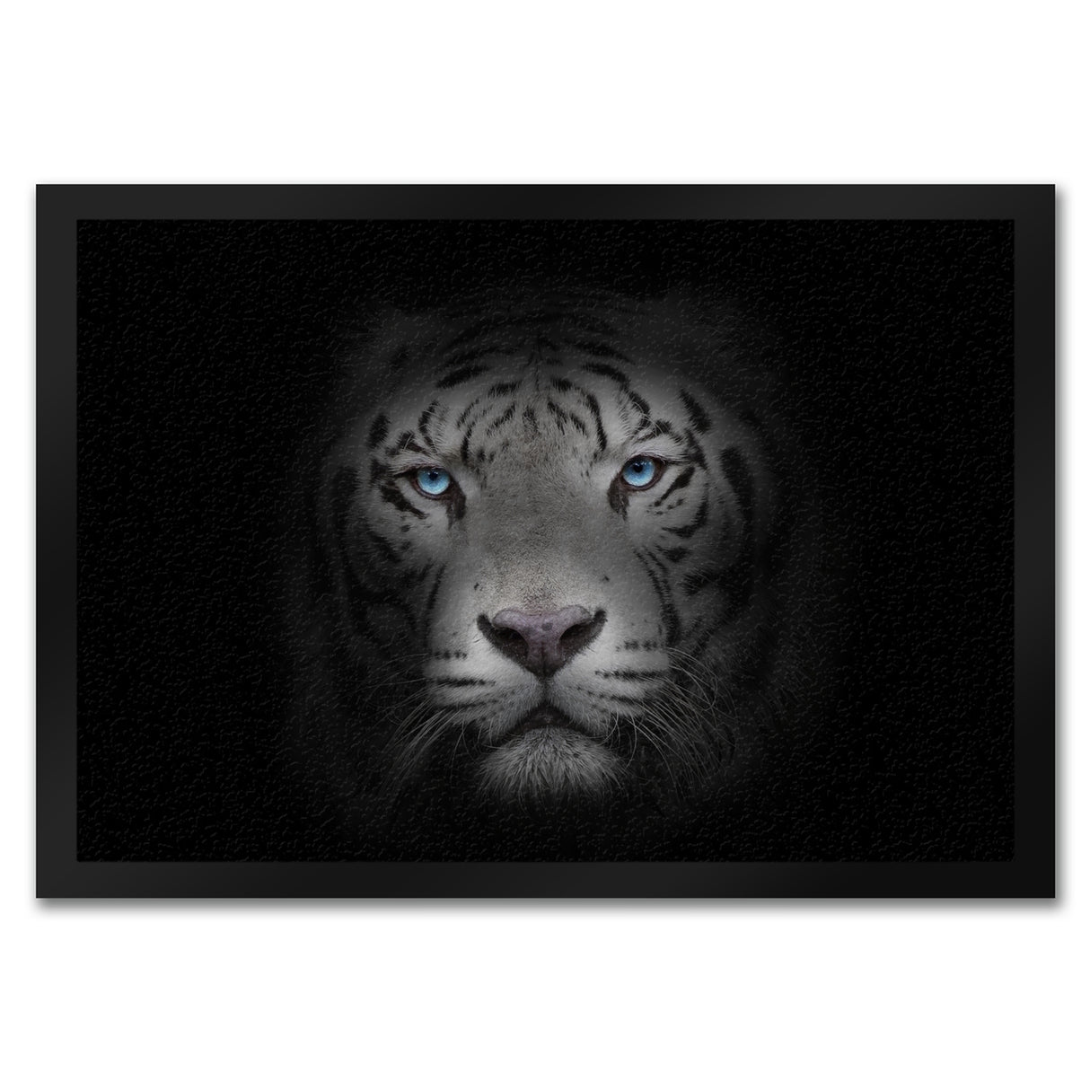 Weißer Tiger Fußmatte