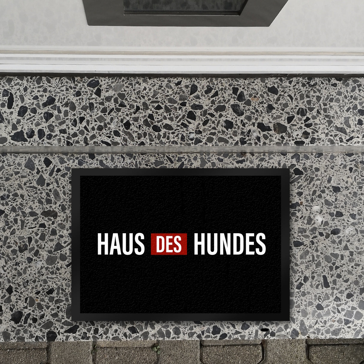 Haus des Hundes Fußmatte