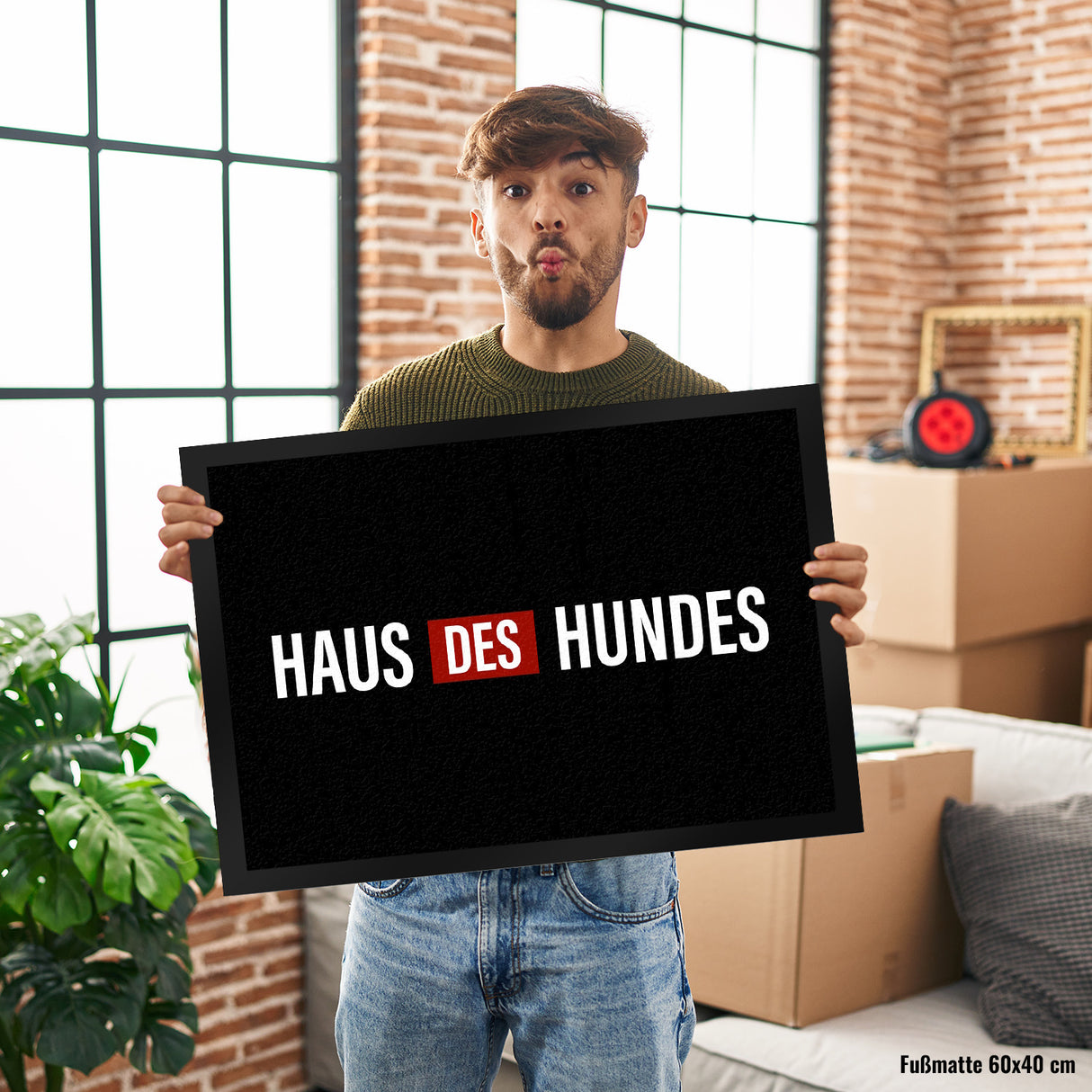 Haus des Hundes Fußmatte