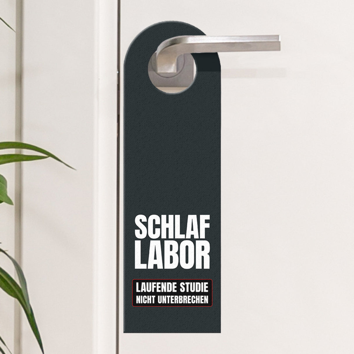 Schlaflabor Türhänger