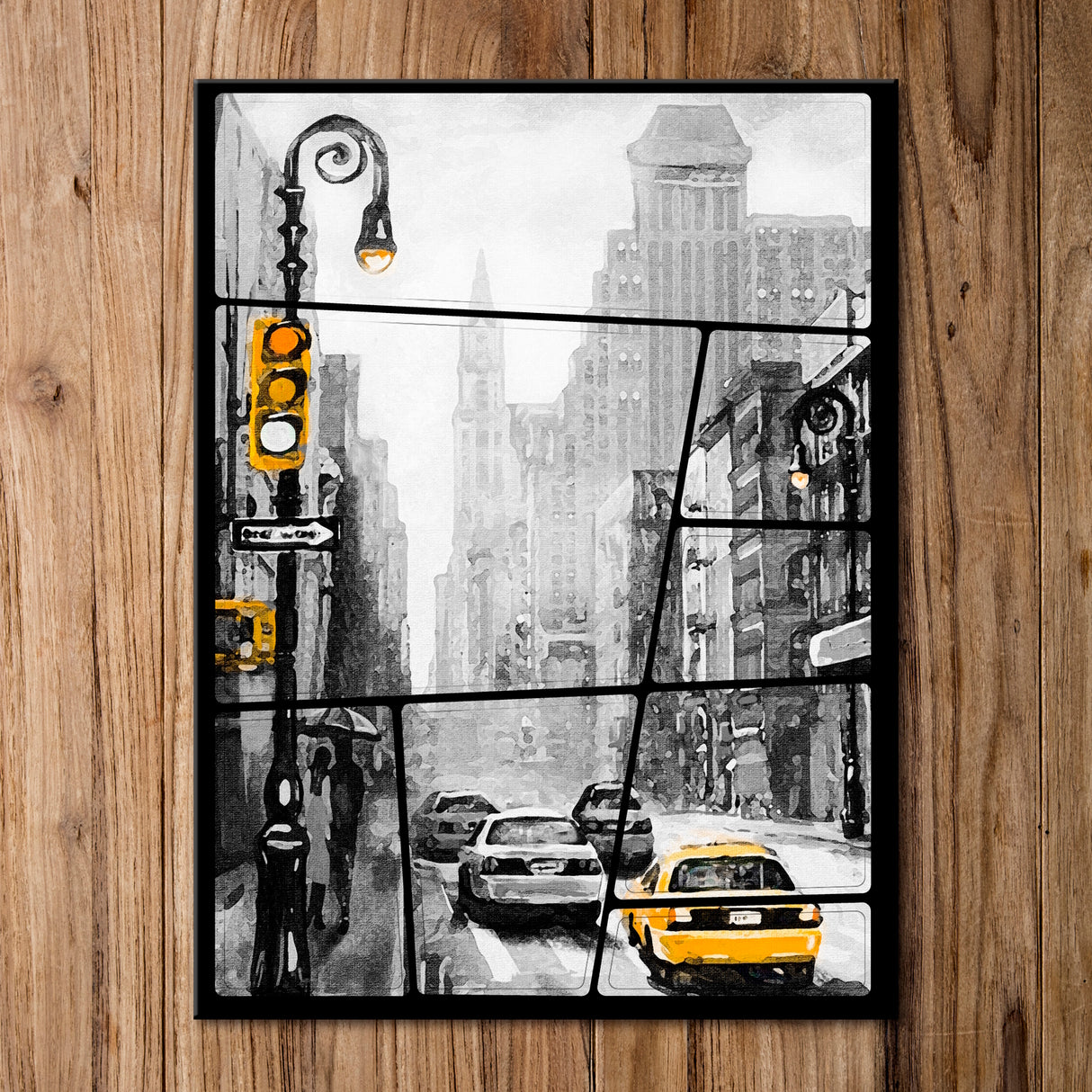 New York City Taxi Kühlschrankmagnete im 8er Set