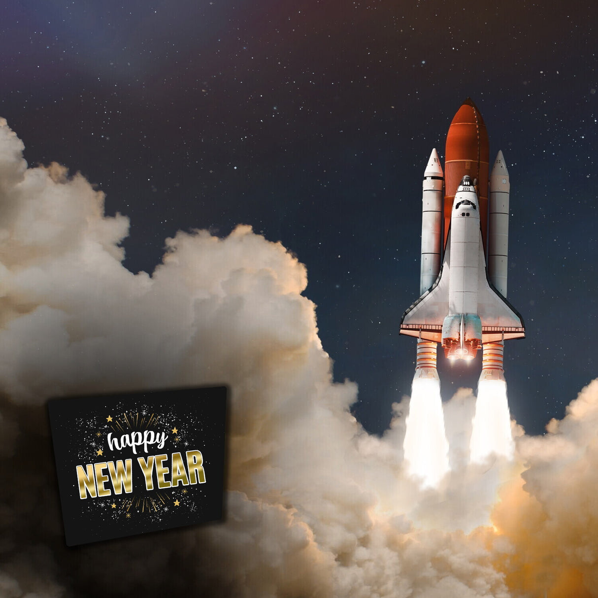 Silvester Kühlschrankmagnete im 8er Set