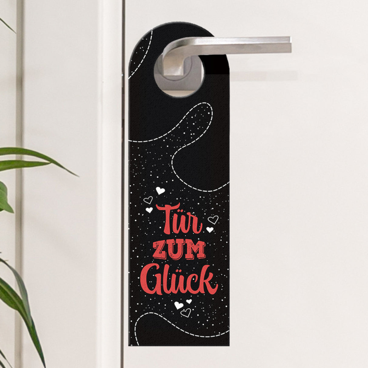 Tür zum Glück Türhänger