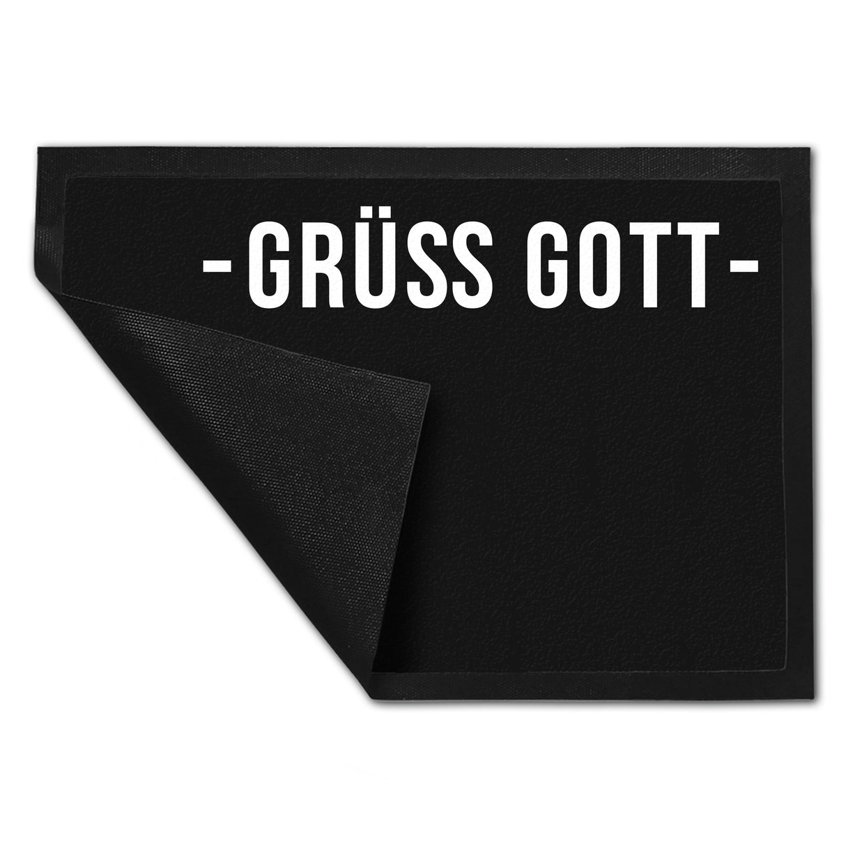 Grüß Gott Dialektgrüße Fußmatte