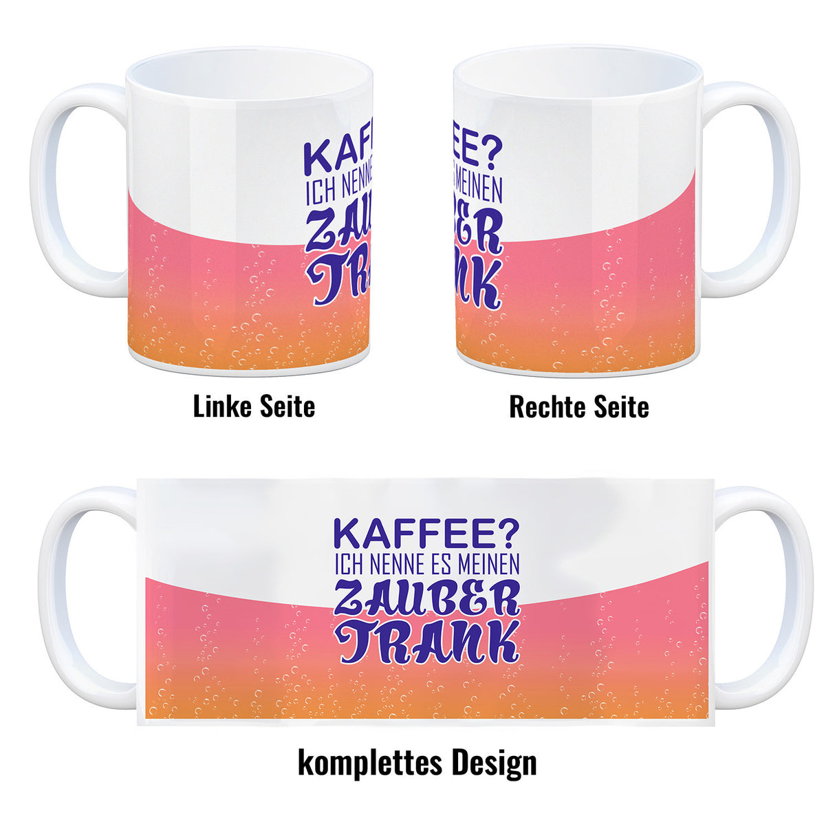 Kaffee? Ich nenne es Zaubertrank Kaffeebecher