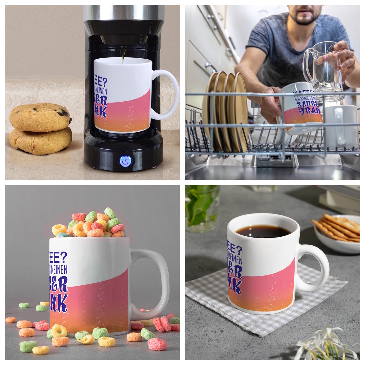 Kaffee? Ich nenne es Zaubertrank Kaffeebecher
