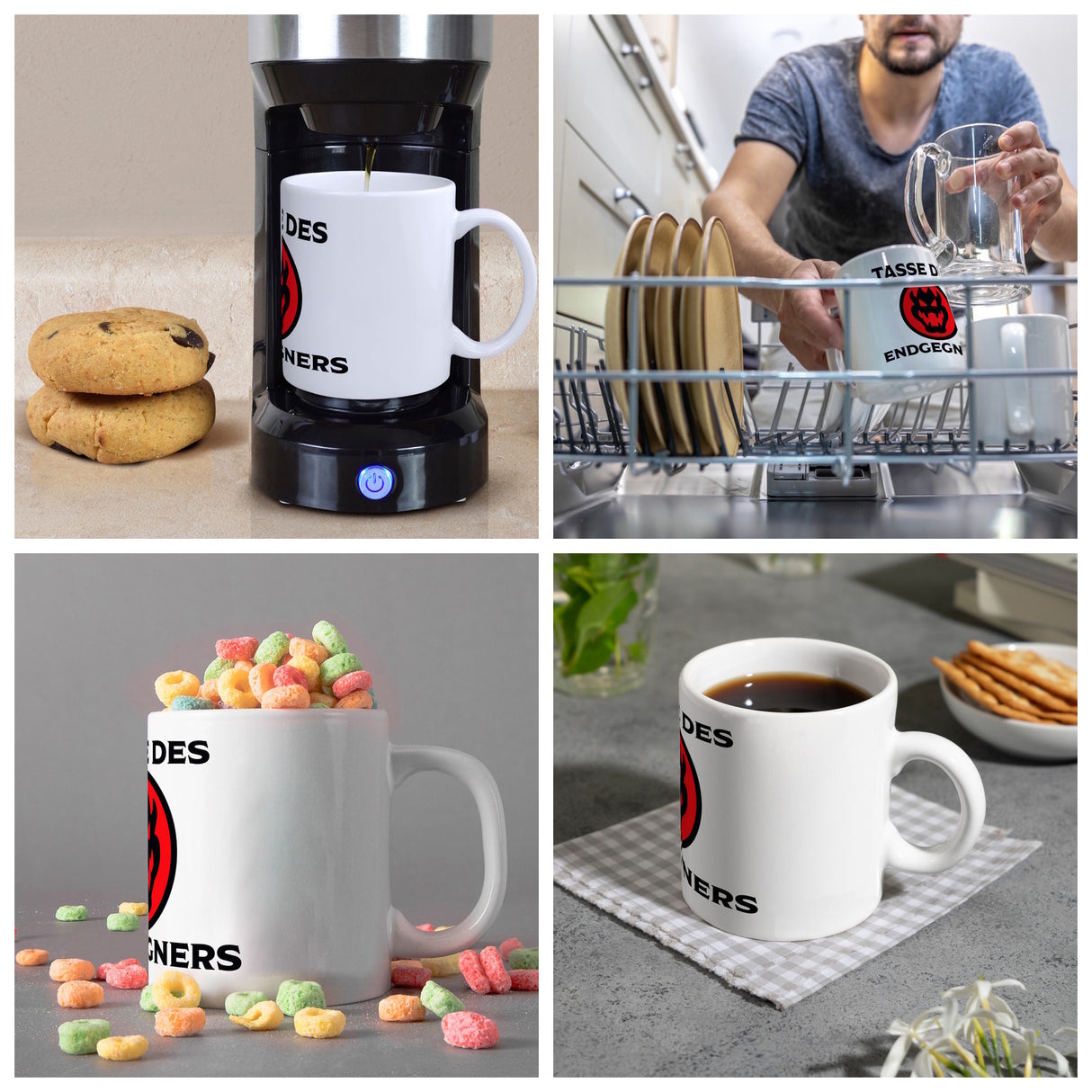 Tasse des Endgegners Kaffeebecher