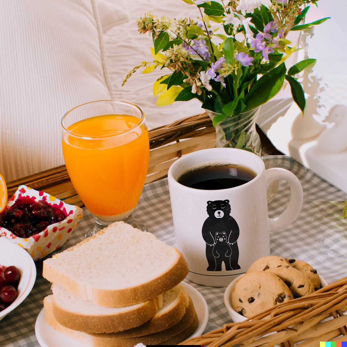 Mama Bär Kaffebecher mit süßem Bärenmotiv Kaffeebecher