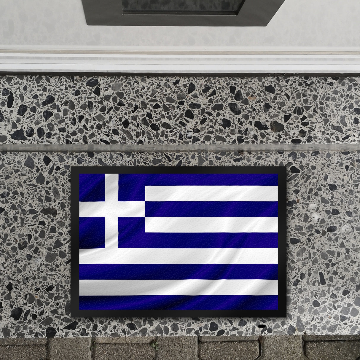 Griechenland Fahne und Flagge Fussmatte Fanartikel