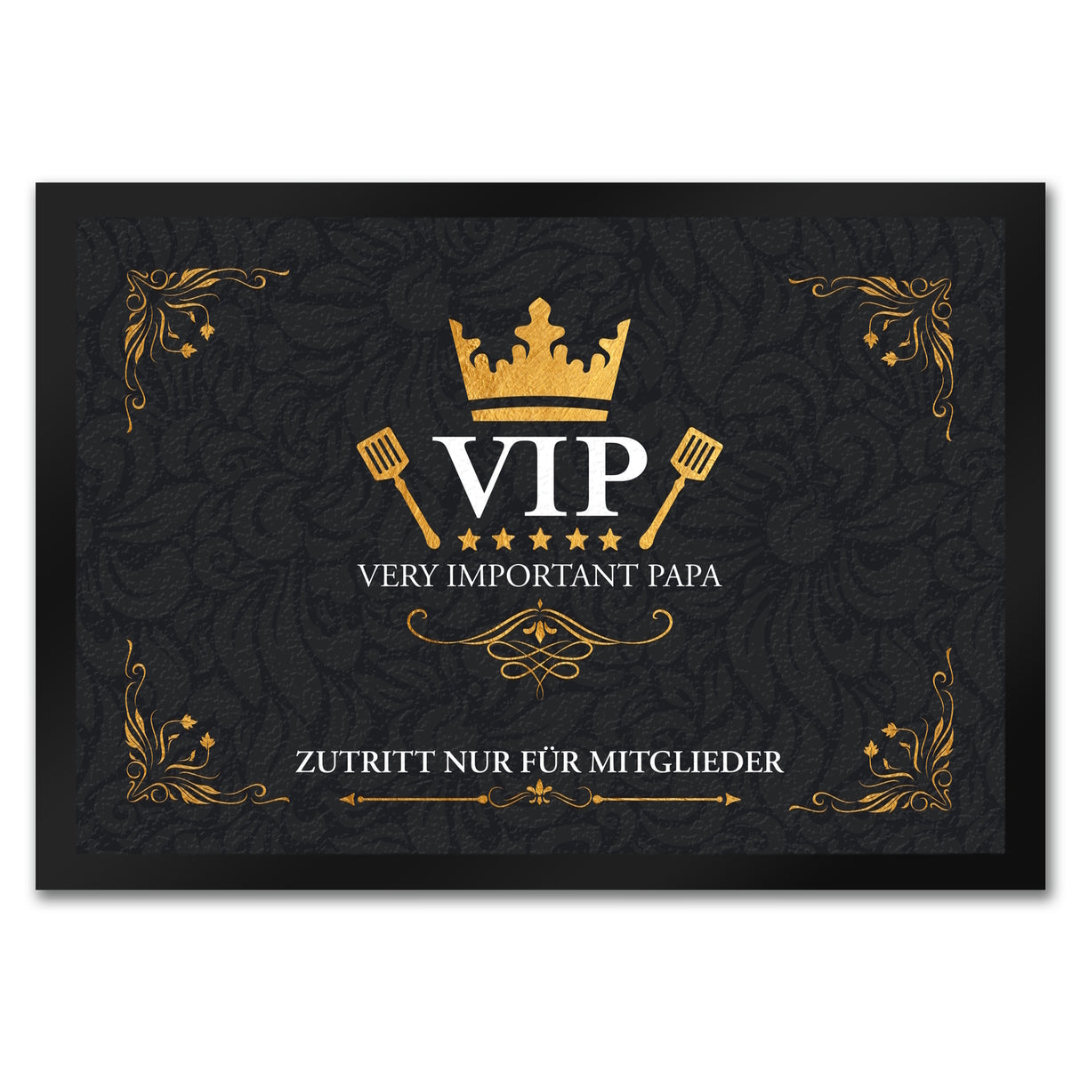 Very Important Papa Fußmatte mit VIP Motiv