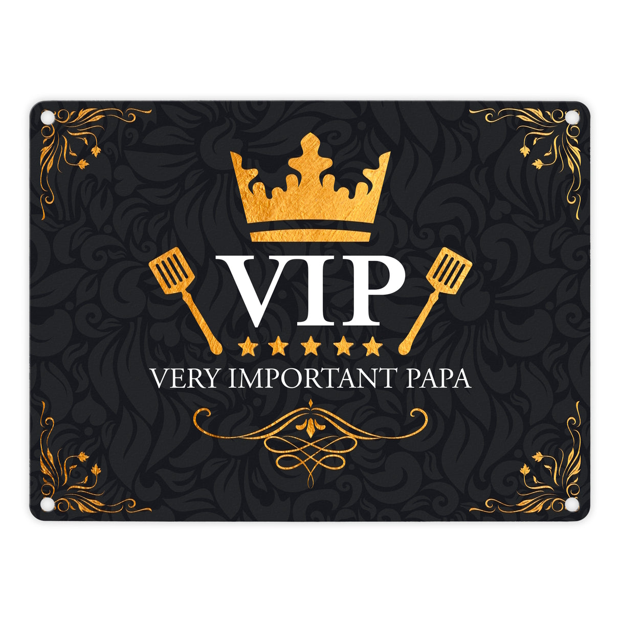Very Important Papa Metallschild mit VIP Motiv