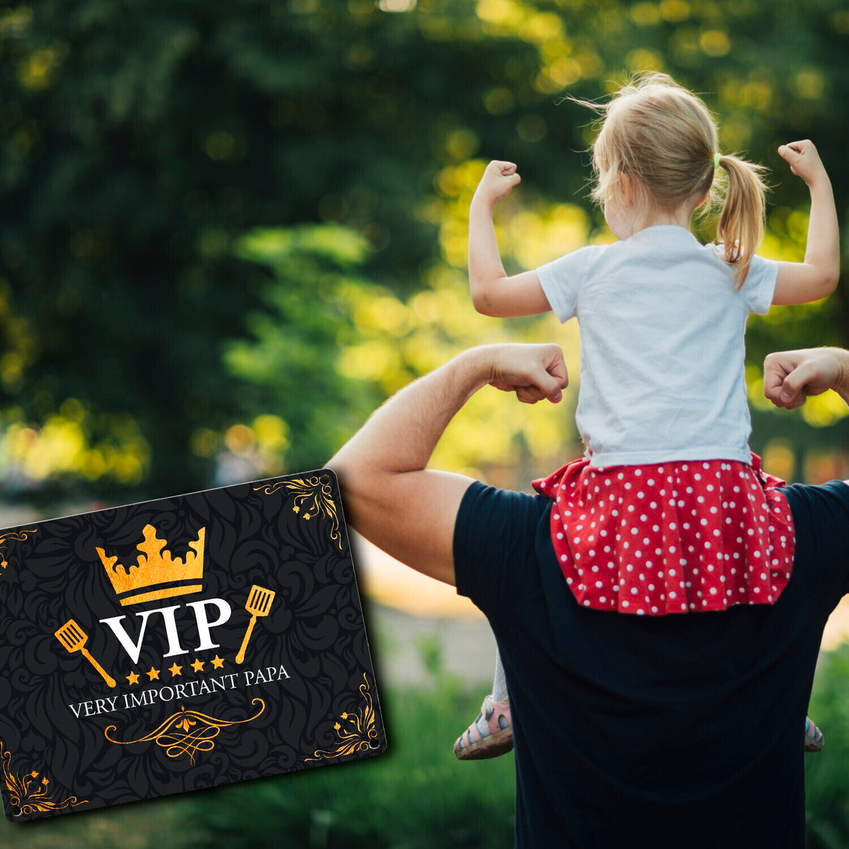 Very Important Papa Metallschild mit VIP Motiv