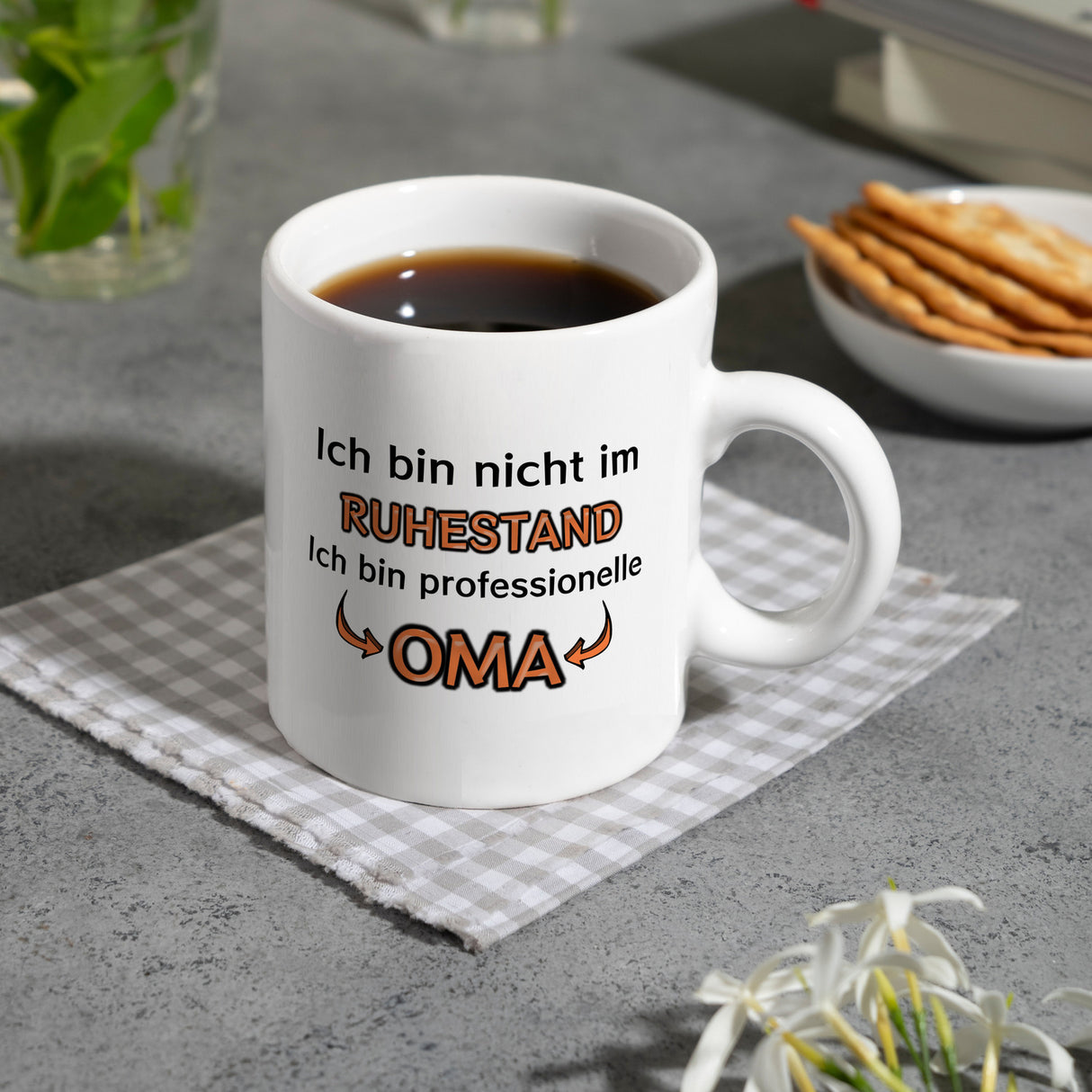 Ich bin nicht im Ruhestand. Ich bin professionelle Oma Kaffeebecher