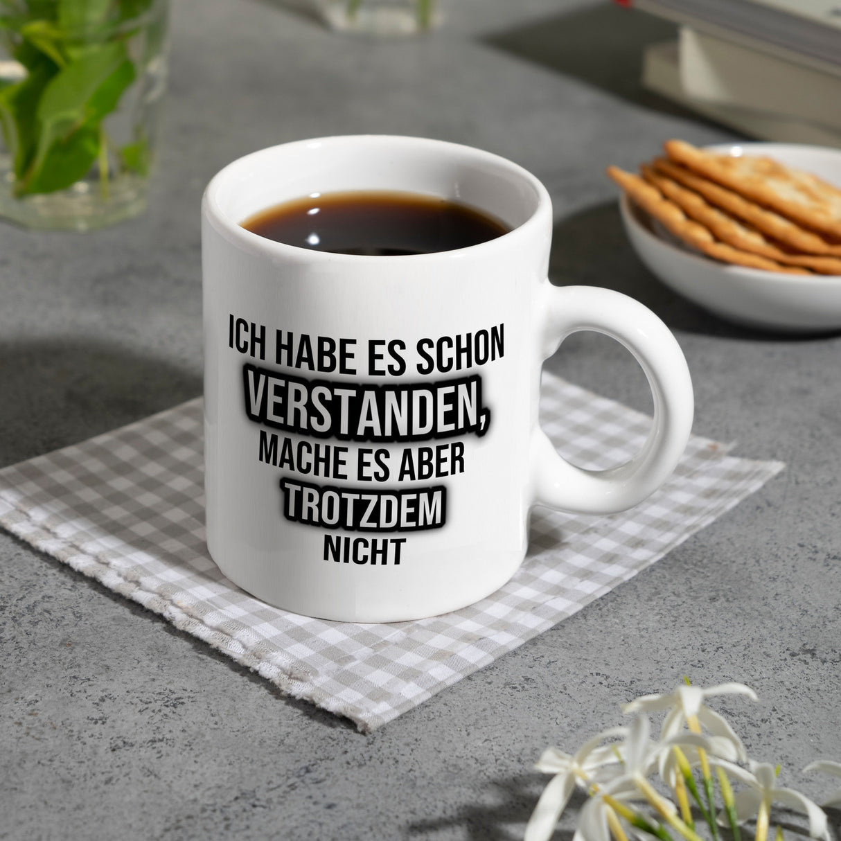 Kaffeebecher Ich habe es schon verstanden, mache es aber trotzdem nicht - Büro Kollegen