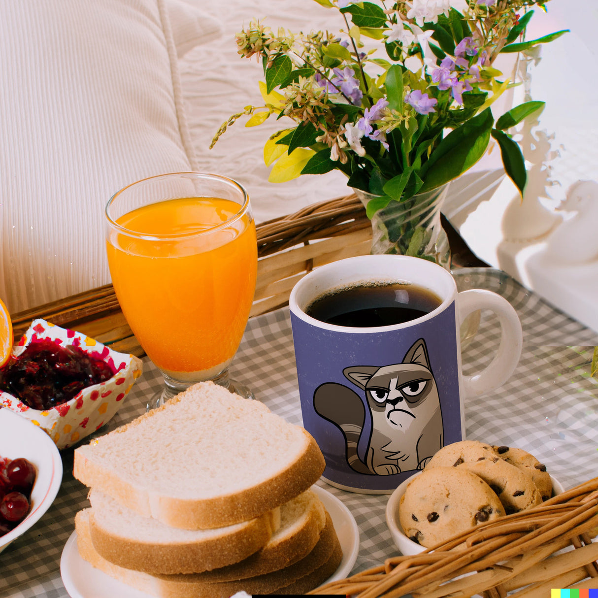 Heute hab ich gar keinen Bock Kaffeebecher mit der lustigen grummeligen Katze