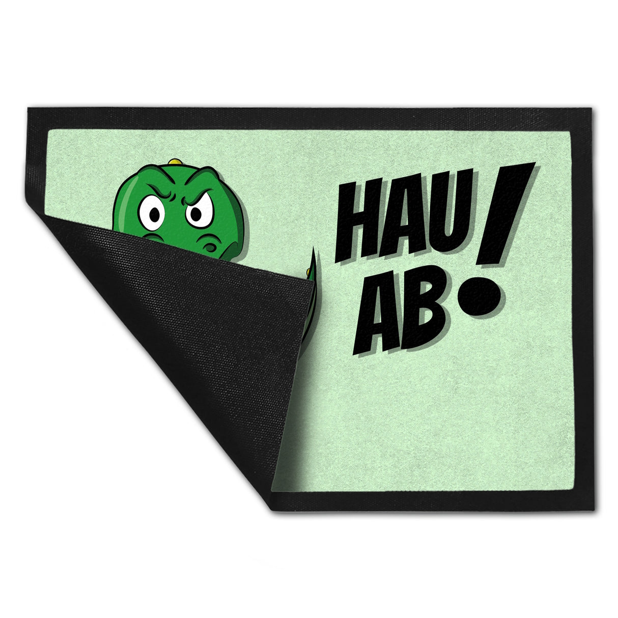 Hau ab! Fußmatte mit T-Rex Motiv