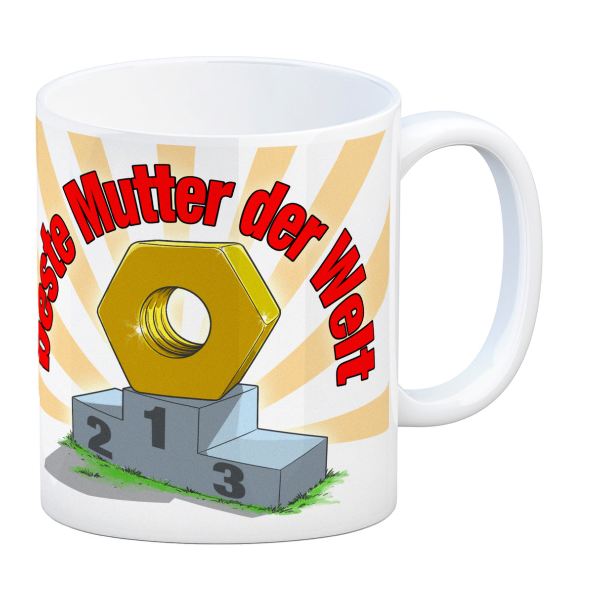 Kaffeebecher beste Mutter der Welt Geschenk zum Muttertag für Mama Handwerk