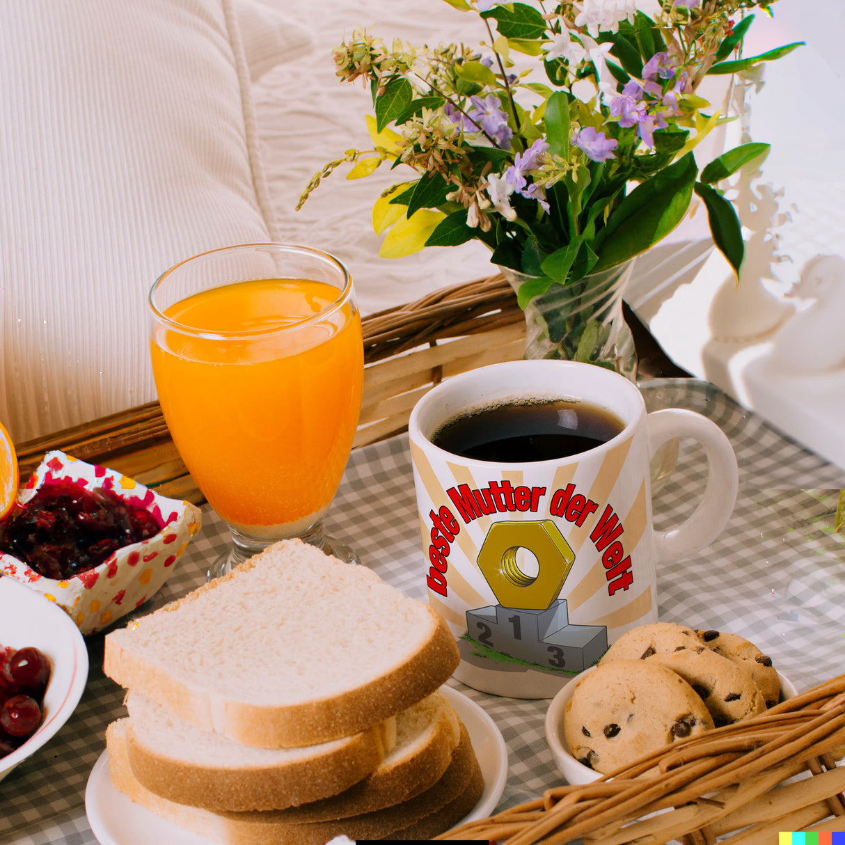 Kaffeebecher beste Mutter der Welt Geschenk zum Muttertag für Mama Handwerk