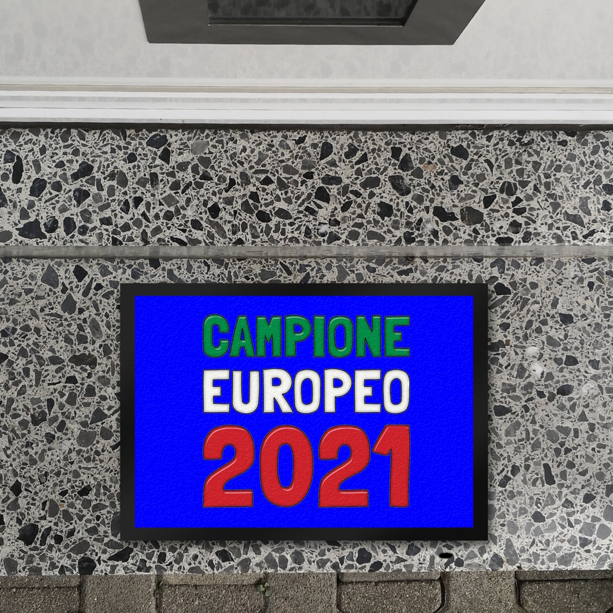 Fussmatte Campione Europeo 2021 Italia Italien Europameister Zerbino